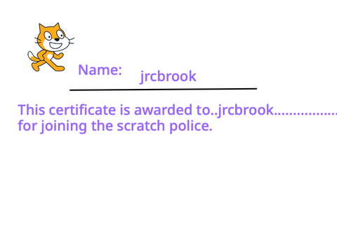 Scratch Police Certificate  remix