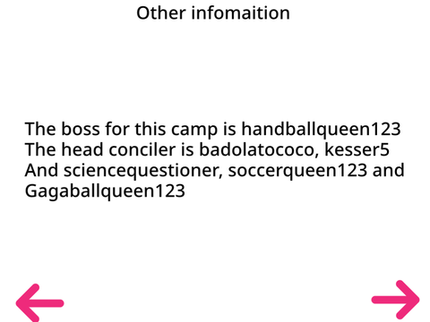 Multi activity camp description 