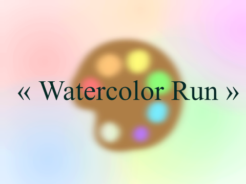« watercolor run »