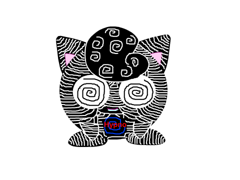 Jigglypuff Coloring Contest - Hypno-Jigglypuff (Remixed)