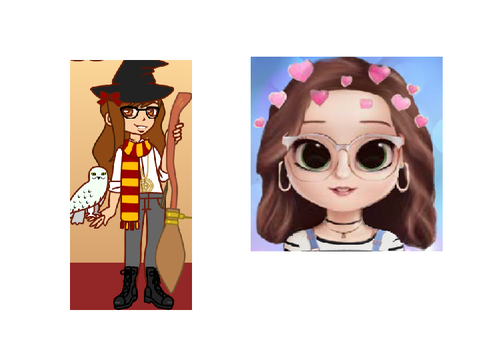 It is me Katie Cooper [for hogwarts studio]