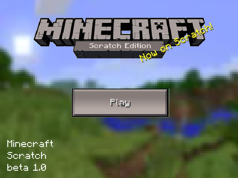 Minecraft Scratch Edition