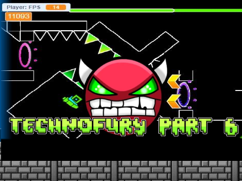 Technofury part 6. Geometry Dash