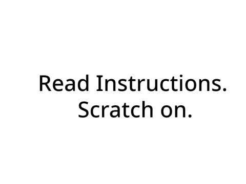Read Instructions