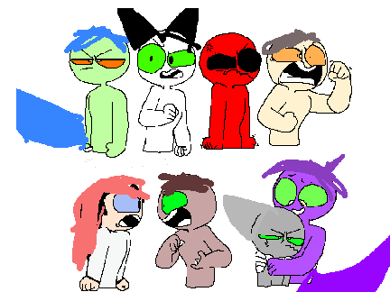 Adding my OCs *and Luca characters xDD*