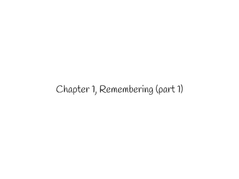 Nightmare, Chapter 1 (Part 1)
