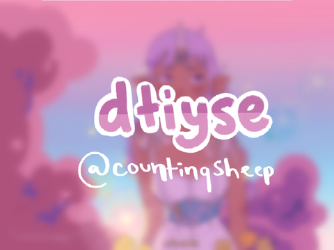 ✎ @countinqsheep DTIYS entry 