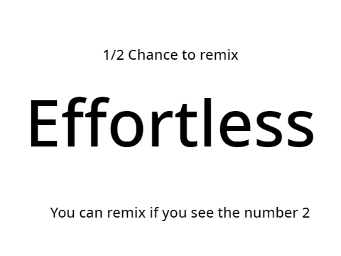 Chance Remix chain