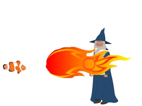 wizard fire ball 