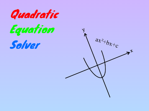 Quadratic Equation Solver v2.0 remix
