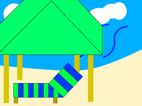 animated beach