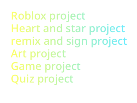 What should my project be about?