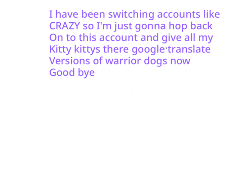 Important message