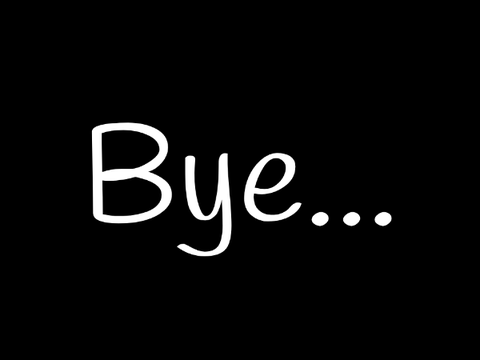 Leaving.