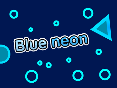 【#8】Blue neon