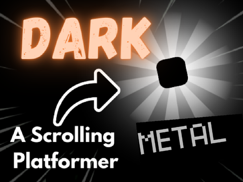 DARK METAL Scrolling Platformer #games #scrolling platformer