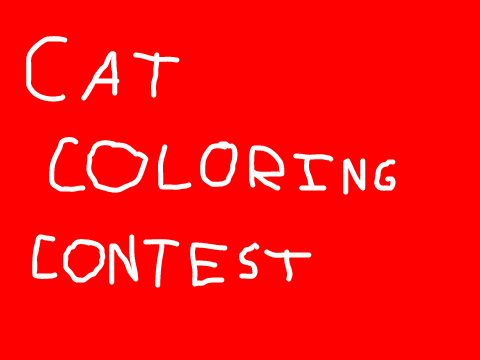 Cat Coloring Contest remix