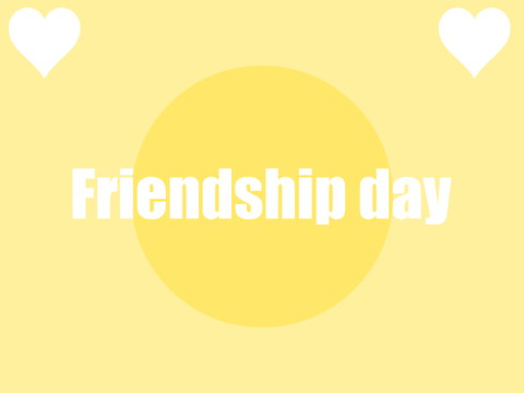☆ friendship day