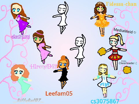 Add yourself as a dancer remix.....remix :) remix