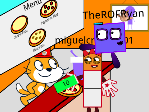 Scratch Cat's Pizza Place remix remix remix remix