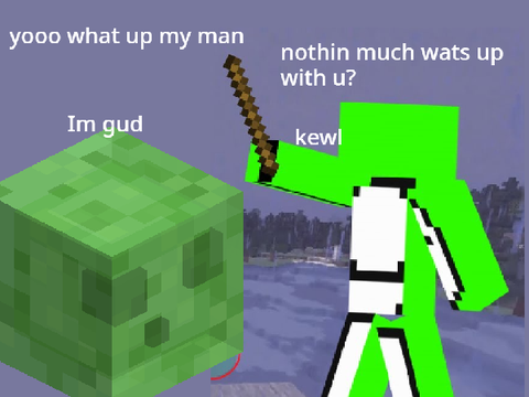  it's the green men's birthday