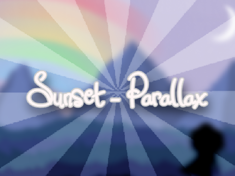 ⭒ Sunset - A Parallax ⭒