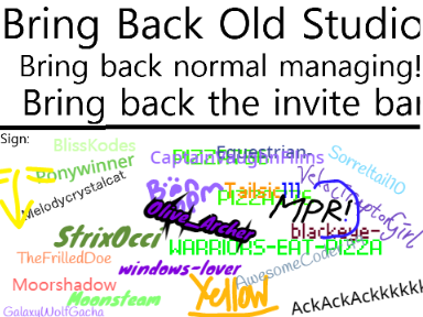 Bring Back old studios! remix remix remix remix remix remix remix remix remix remix remix  remix