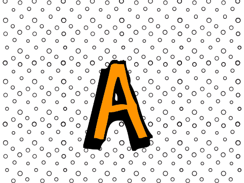 Learn Alphabet A 