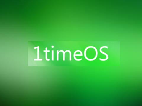 Redesigned 1timeOS preview