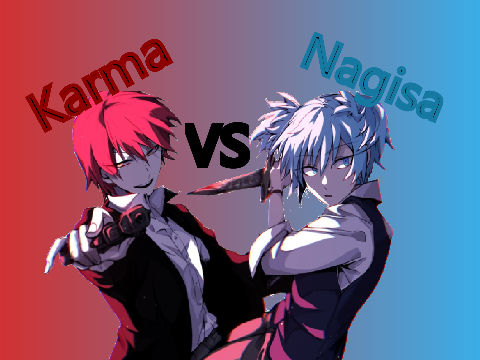 Assassination Classroom : Karma vs Nagisa