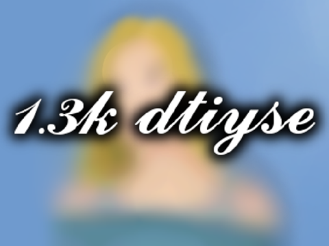 ✦ ┋1.3k dtiyse  ˊˎ- 