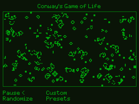 Conway's Game of Life*