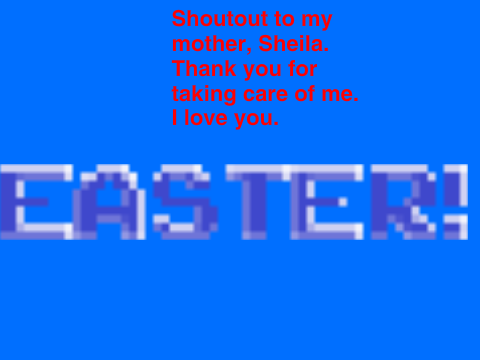 Easter Card for My Mother