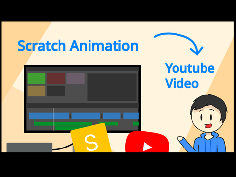 How to make Scratch animations to Youtube video #Animations #Tutorials