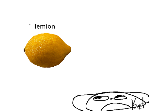 hex eats a lemon and dies :(