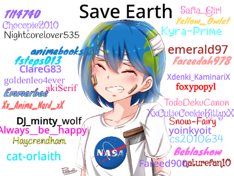 Sign if you want to save Earth!remix  remix