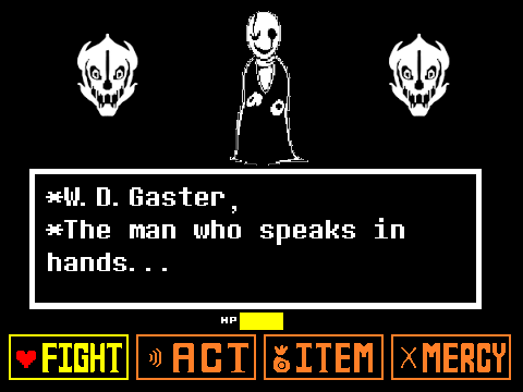 Undertale: battle engine - gaster fight v 1 remix-2