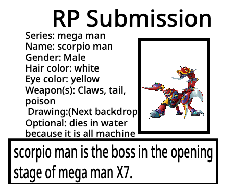 my RP submission