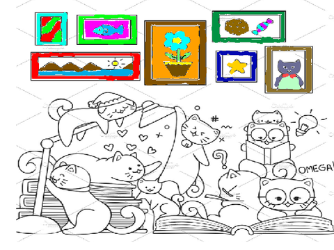Coloring Contest August 3rd remix