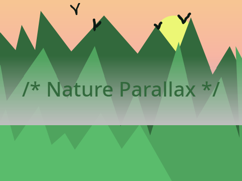 Nature Parallax ~ Scratch Camp 2021