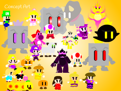 ARCHIVES: 2D World Platformer: Art Dump