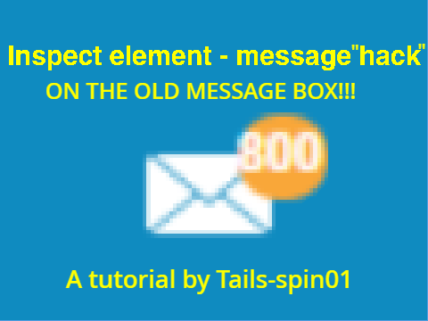 Inspect element (old message box)