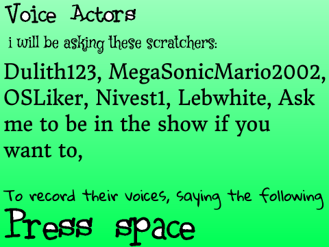 Voice actors