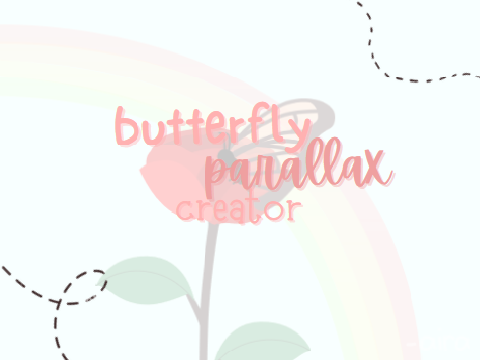 butterfly parallax creator