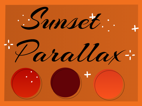 ⚝ Sunset | Parallax ˊˎ- 