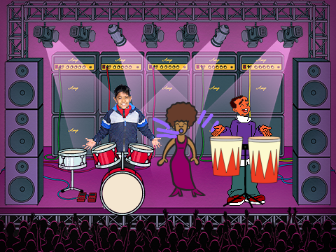 the concert