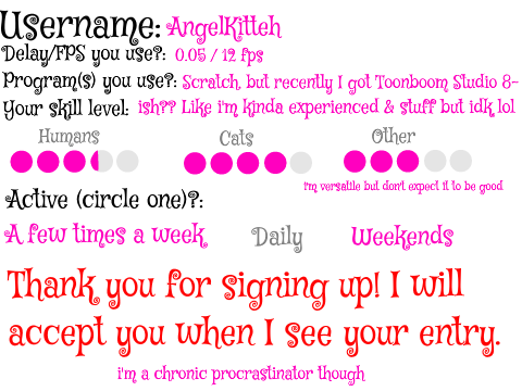 Scratchime Studios Signup~