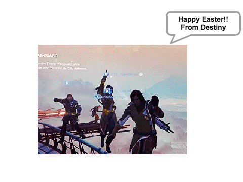 Happy Easter!! From Destiny
