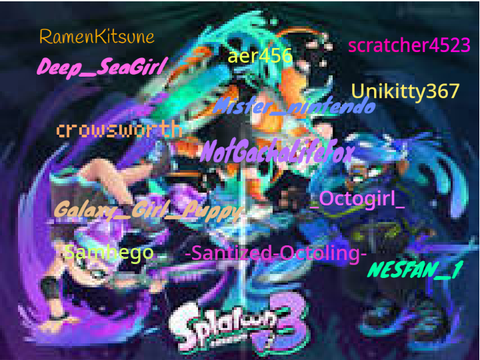 Remix and sign if your ready for Splatoon 3 remix remix