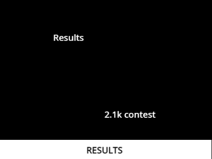 [RESULTS] 2.1k game contest. #art